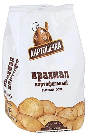 Фото для Крахмал Картошечка 400г картофельный в/с*8