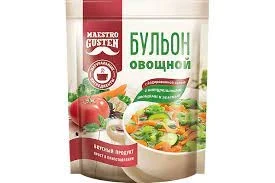 Фото для Бульон сухой Маэстро Гюстен 90гр овощной*10 ОВТ303