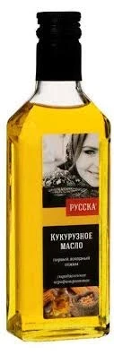 Фото для Масло Русска 250мл кукурузное нерафинированное*12