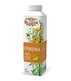 Фото для Ряженка 500г 4% ФП Хладокомбинат*6 БЗМЖ