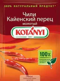 Фото для Приправа Котани 25г перец кайенский чили молотый*25