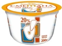 Фото для Сметана БМК 200гр 20%*9 БЗМЖ