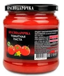 Фото для Томатная паста Краснодарочка 510г 25% ст/б твист*12