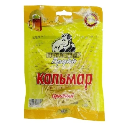 Фото для Стружка кальмара 40гр Шкипер Брукк*100