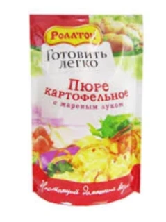 Фото для Пюре картофельное Роллтон 240гр с жареным луком м/у *10