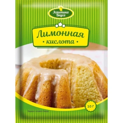 Фото для Приправа Эстетика Вкуса 10гр Лимонная кислота*300