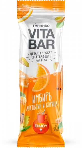 Фото для Основа д/напитка Вита Бар 25мл Имбирь/апельсин/корица*21