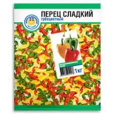 Фото для Перец Планета витаминов 1кг сладкий резаный трехцветный*10