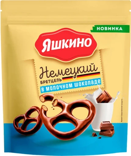 Фото для Крендельки Бретцель 90гр в молочном шоколаде*18 РРК020