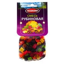 Фото для Смесь орехов и сухофруктов Рубиновая 180гр Орехомания*12