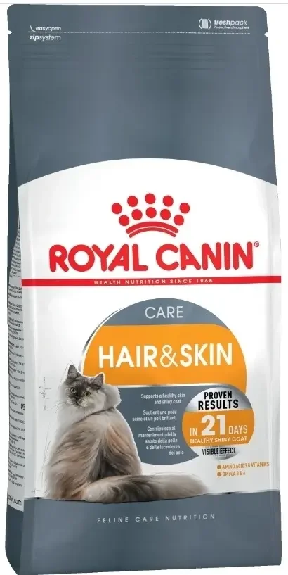 Фото для Роял Канин Hair & Skin Care с/к д/ кошек для поддержания здоровья кожи и шерсти 2 кг