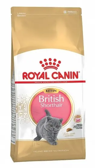 Роял Канин British Shorthair Kitten с/к д/котят породы британская короткош 2 кг