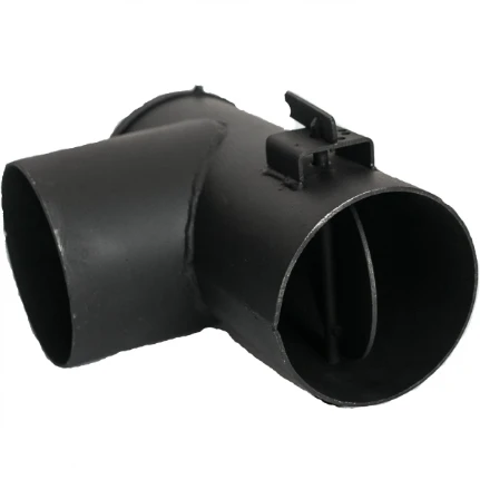 Фото для Переходник с шибером д/"Сибирь" горизонтальный д.150мм (кругл.круглый)