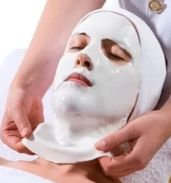 Лимфодренажный массаж лица с альгинатной маской
