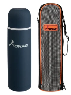 Фото для Термос HS.TM-033C 1000ML с ситечком (чехол) TONAR