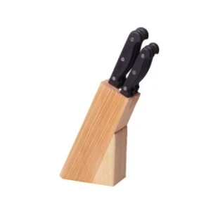Фото для Набор ножей №1 5пр деревянная подставка+ 4 ножа