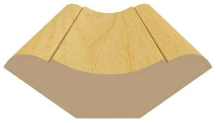 Фото для Плинтус фигурный, сосна, клееный, сорт Экстра - Экстра - 50 - 2500