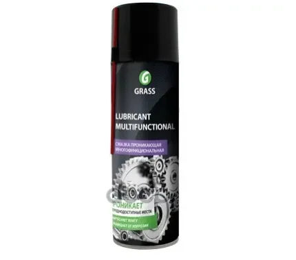 Фото для Смазка Проникающая 335мл Grass Lubricant Multifunctional Многофункциональная Аэрозоль GraSS арт. 110315