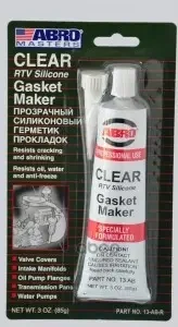 Фото для Герметик-Прокладка Силиконовый (Прозрачный) 85 Гр Abro Masters 13-Ab-R ABRO арт. 13-AB-R
