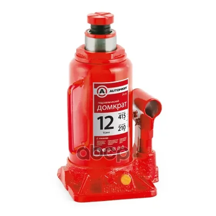 Фото для Домкрат 12 Т Гидравлический Бутыл. (415мм) /2 Автопрофи Dg-12 AUTOPROFI арт. DG-12