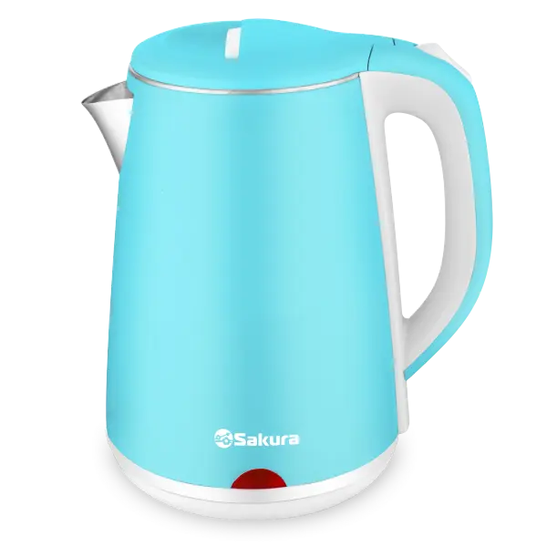 Чайник SAKURA SA-2150WBL Голубой (2,2л,2-х слойный)