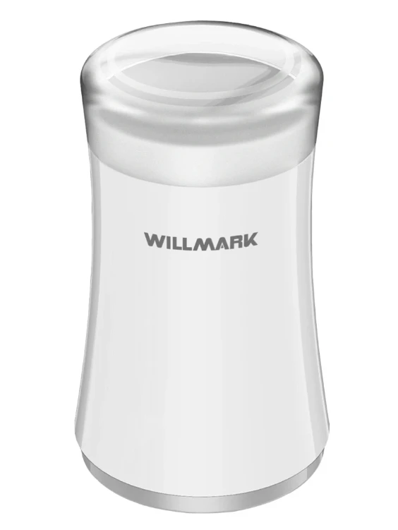 
Кофемолка WILLMARK WCG-274 Белый (200Вт,100г,ротац.нож)