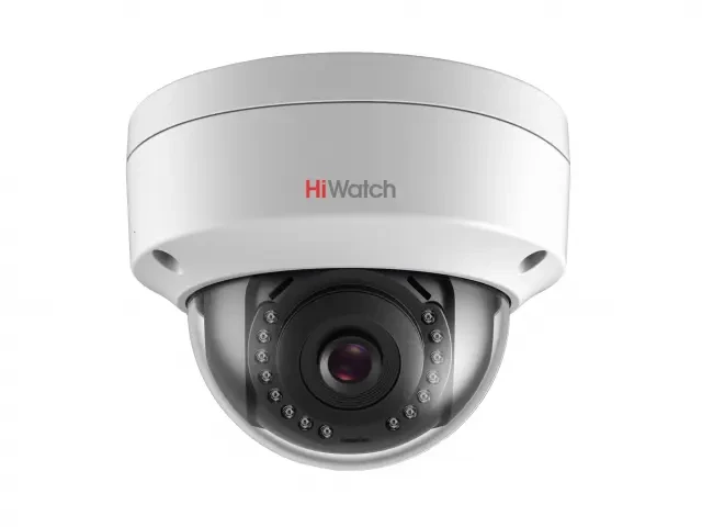 Фото для Уличная купольная сетевая 1Мп IP видеокамера HiWatch DS-I102 (4 mm,) с ИК-подсветкой до 30 м.