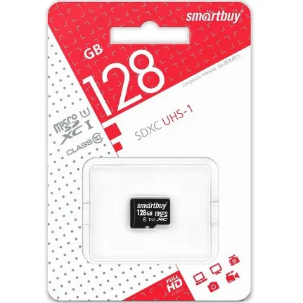 Фото для Карта памяти SmartBuy (microSDXC) 128 Gb class 10 UHS-I (U1)