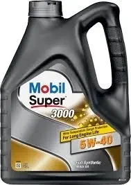 Фото для Моторное масло Mobil Super 3000 x1 5W-40 4 л 