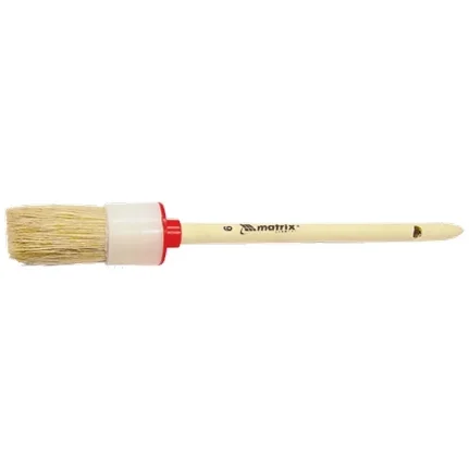 Фото для Кисть круглая №16 (55 мм), натуральная щетина, деревянная ручка