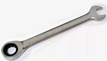 Ключ комбинированный трещоточный 12 мм HORTZ хромирован.