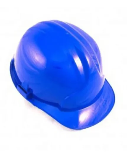 Каска защитная с храповиком (синяя)