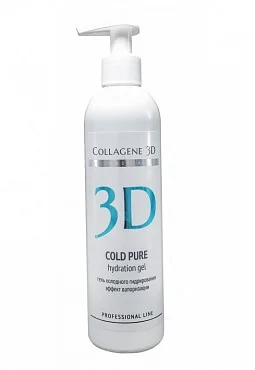 Коллаген 3D Гель холодного гидрирования эффект вапоризации,для всех типов кожи, 300 мл.