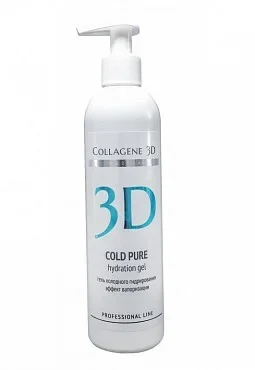 Коллаген 3D Гель холодного гидрирования эффект вапоризации,для всех типов кожи, 300 мл.