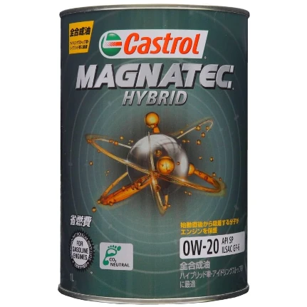 Фото для Масло моторное Castrol JDM Magnatec Hybrid 0w20, синтетическое, API SP, ILSAC GF-6A, для бензинового двигателя, 1л, арт. 3425704