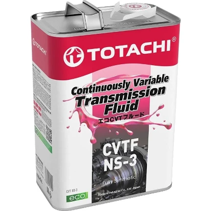 Фото для Масло трансмиссионное Totachi Continuously Variable Transmisson Fluid, синтетическое, Nissan CVTF NS-3, для вариаторов, 4л, арт.