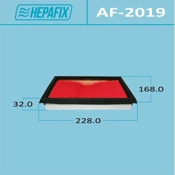 Фото для Фильтр воздушный Hepafix, арт. AF-2019