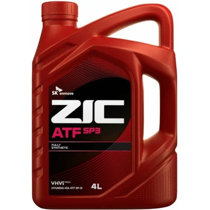 Фото для Масло трансмиссионное ZIC ATF SP 3, синтетическое, для АКПП, 4л, арт. 162627