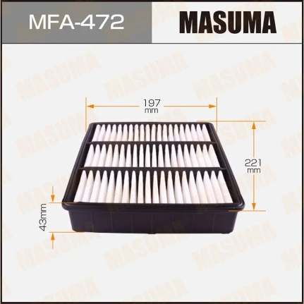 Фото для Фильтр воздушный Masuma A-349, арт. MFA-472