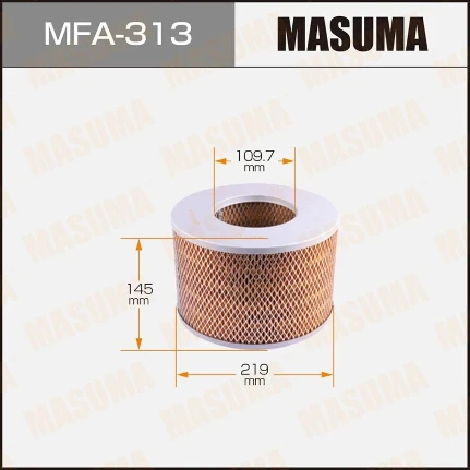 Фото для Фильтр воздушный Masuma A-190, арт. MFA-313