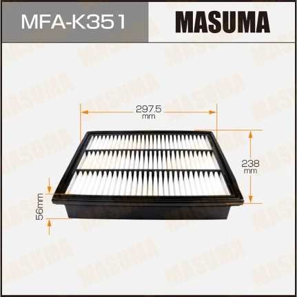 Фото для Фильтр воздушный Masuma, арт. MFA-K351