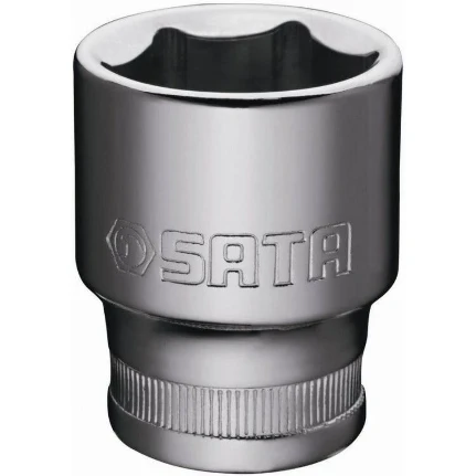Фото для Головка торцевая SATA, короткая, 6-гранная, под квадрат 1/2", 12мм, арт. 13303