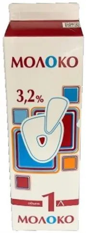 МОЛОКО О! 1 Л 3,2% Т/П /Благовещенский молочный комбинат без заменителя молочного жира