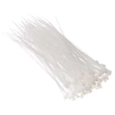 Фото для Хомут нейлоновый для стяжки 2.5х150мм белый 100шт ТУНДРА krep