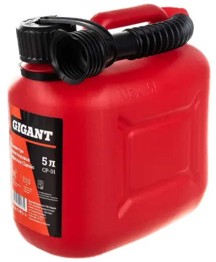 Фото для Канистра 5л пластиковая Gigant CP-01