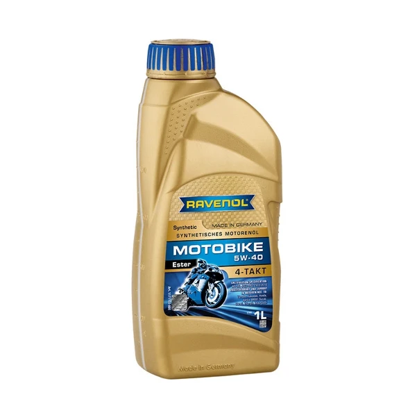 Фото для Масло моторное RAVENOL для мотоциклов Motobike 4T Ester 5W-40 1л