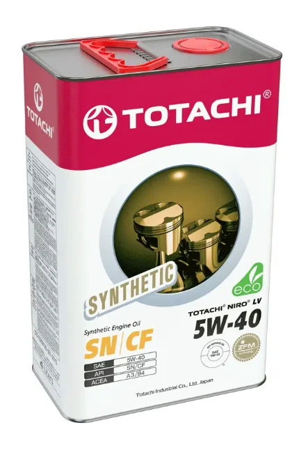 Фото для Масло моторное TOTACHI NIRO LV 5W-40 SN/CF 4л син