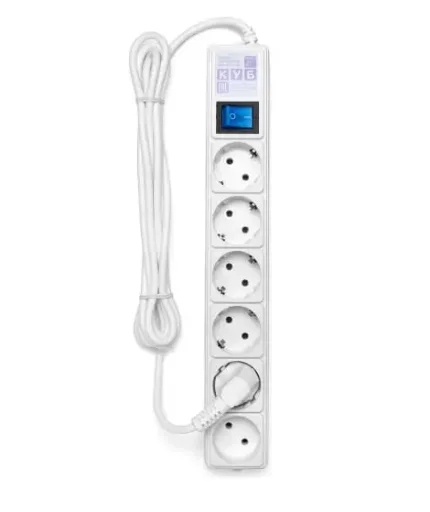 Фото для Удлинитель 3м 6розеток 16А белый Power Cube 