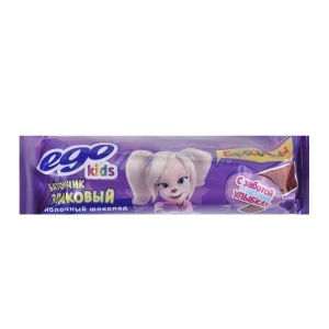 Фото для Батончик злаковый Ego kids Барбоскины с молочным шоколадом 25гр