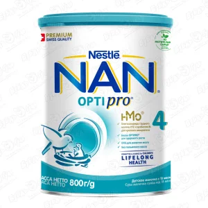 Молочко Nestle NAN OPTIPRO 4 800г с 18мес БЗМЖ